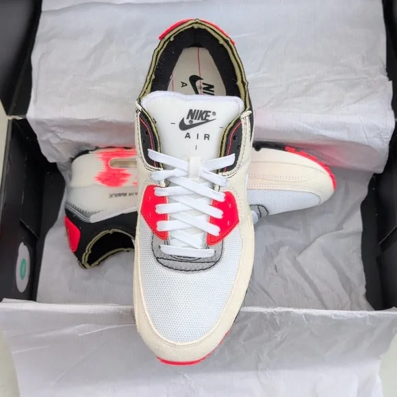 Nike Air Max 90 - Archetype Bright Crimson - Men's Size 10.5 ( DC7856-100 )